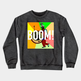 Bass Drum Boom Crewneck Sweatshirt